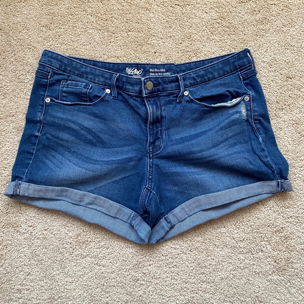 Massimo Stretchy Jean Shorts